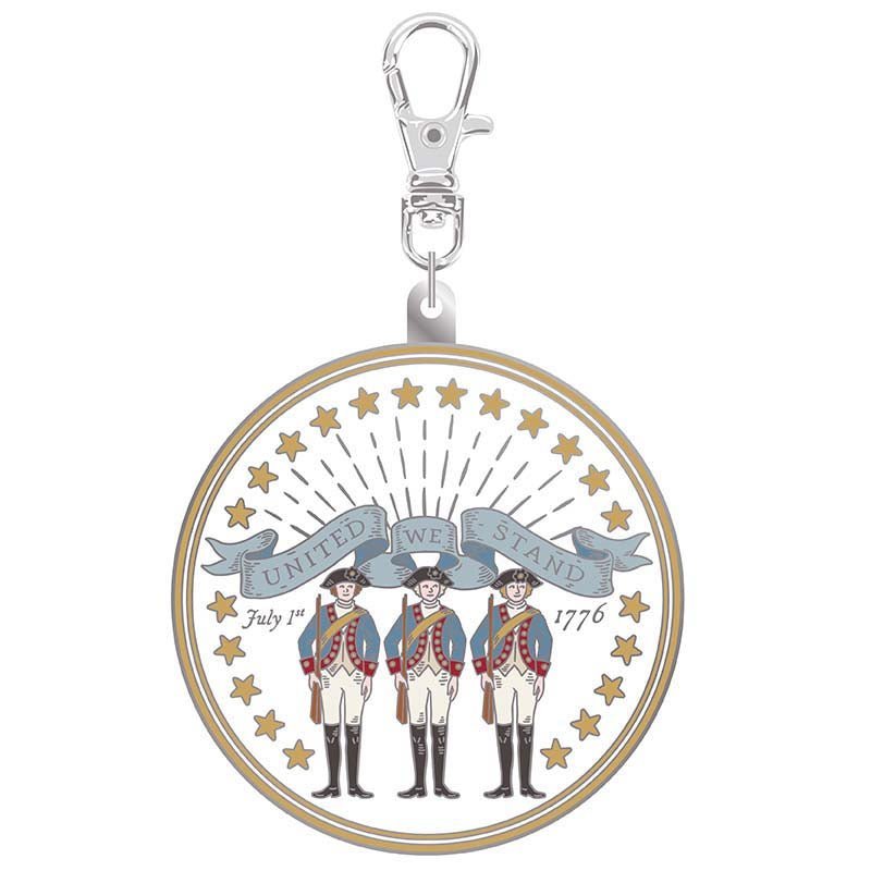 Independence Patriot Enamel Charm from Riley Blake by Riley Blake