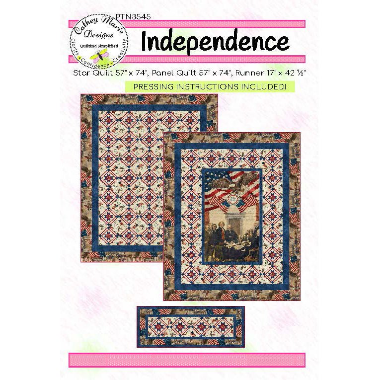 Independence Quilt Pattern by Cathey Marie Designs by Cathey Marie Designs