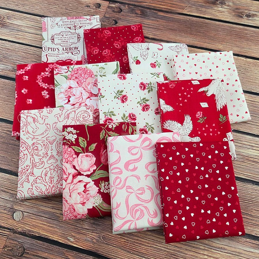 Je T'aime Fat Quarter Bundle by Moda