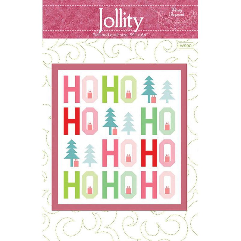 Jollity Quilt Pattern by Wendy Sheppard by Wendy Sheppard