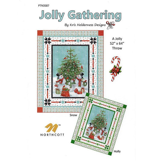 Jolly Gathering Quilt Pattern by Northcott by Northcott