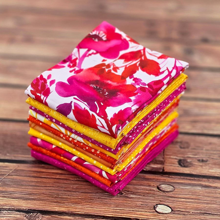 Juice Box Energy — FWFS Exclusive Fat Quarter Bundle (10 FQs) by Fort Worth Fabric Studio