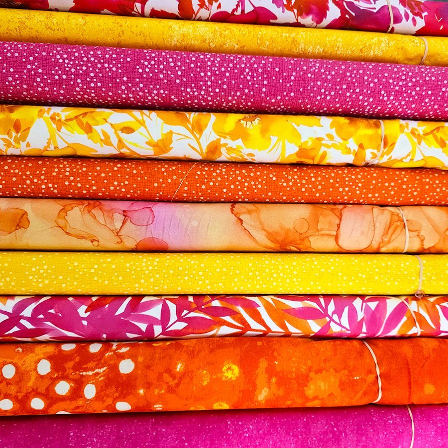 Juice Box Energy — FWFS Exclusive Fat Quarter Bundle (10 FQs) by Fort Worth Fabric Studio