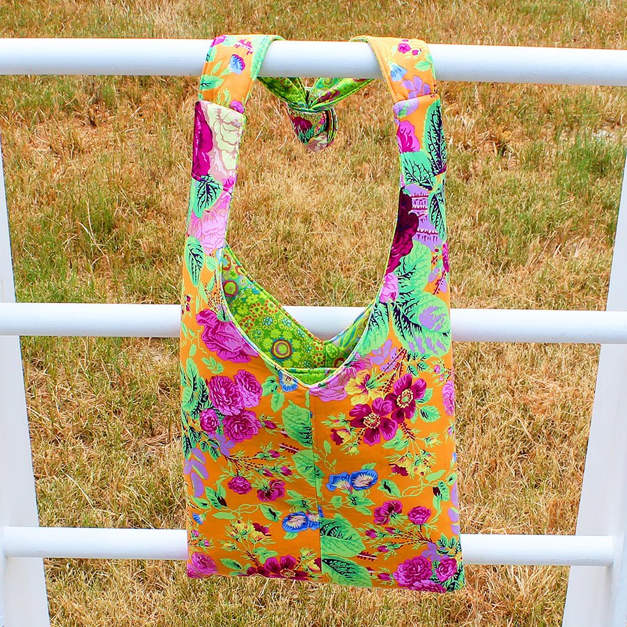 Kaffe Fassett Reversible Crossbody COMPLETE Bag Kits - Fort Worth Fabric Studio from Fort Worth Fabric Studio