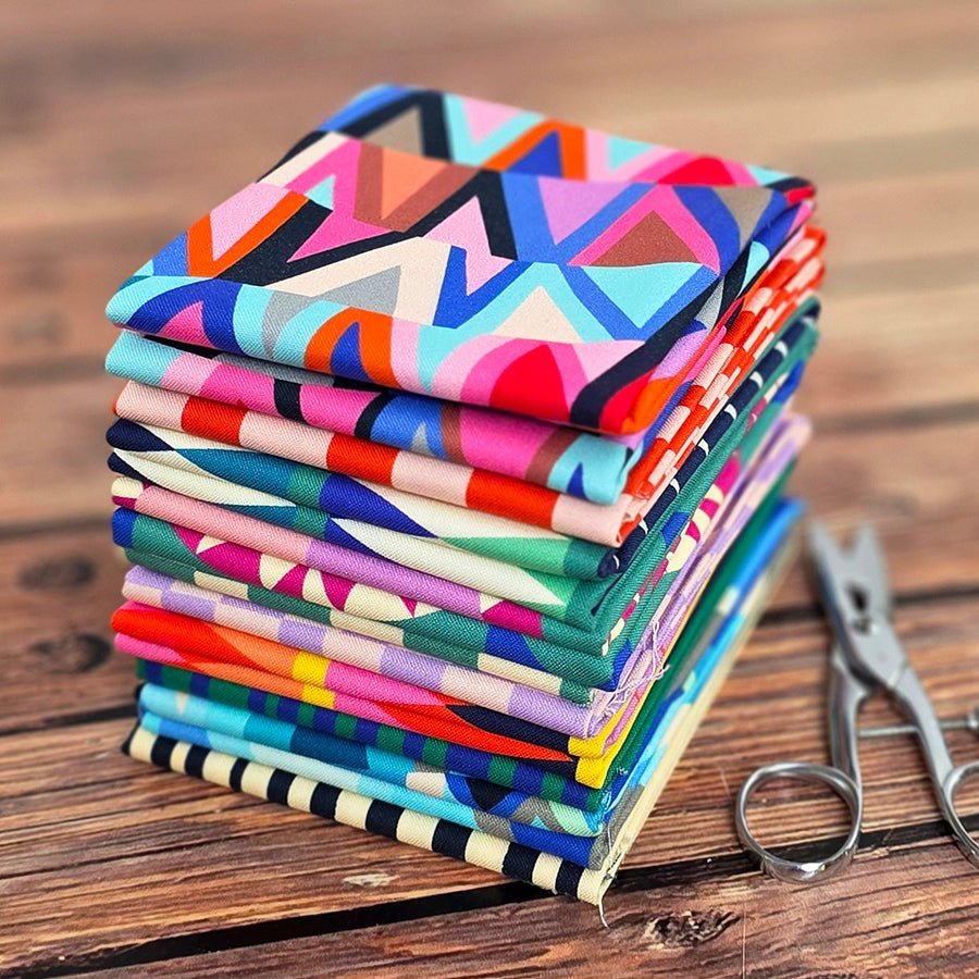 Kaleidoscope Fat Quarter Bundle from Windham 10 Prints by Windham