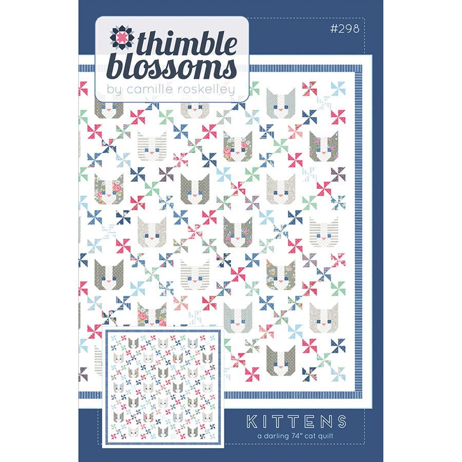 Kittens Quilt Pattern by Thimble Blossoms by Thimble Blossoms