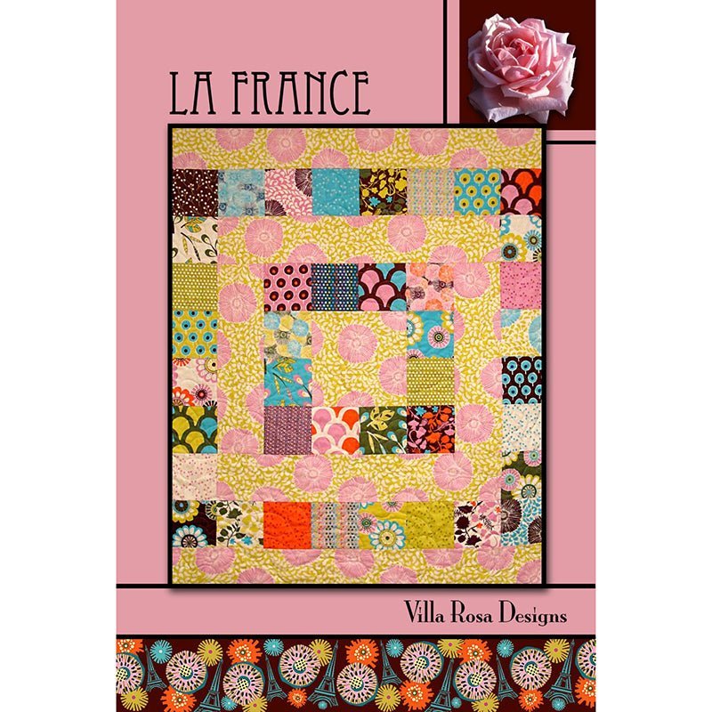 La France Quilt Pattern by Villa Rosa Designs