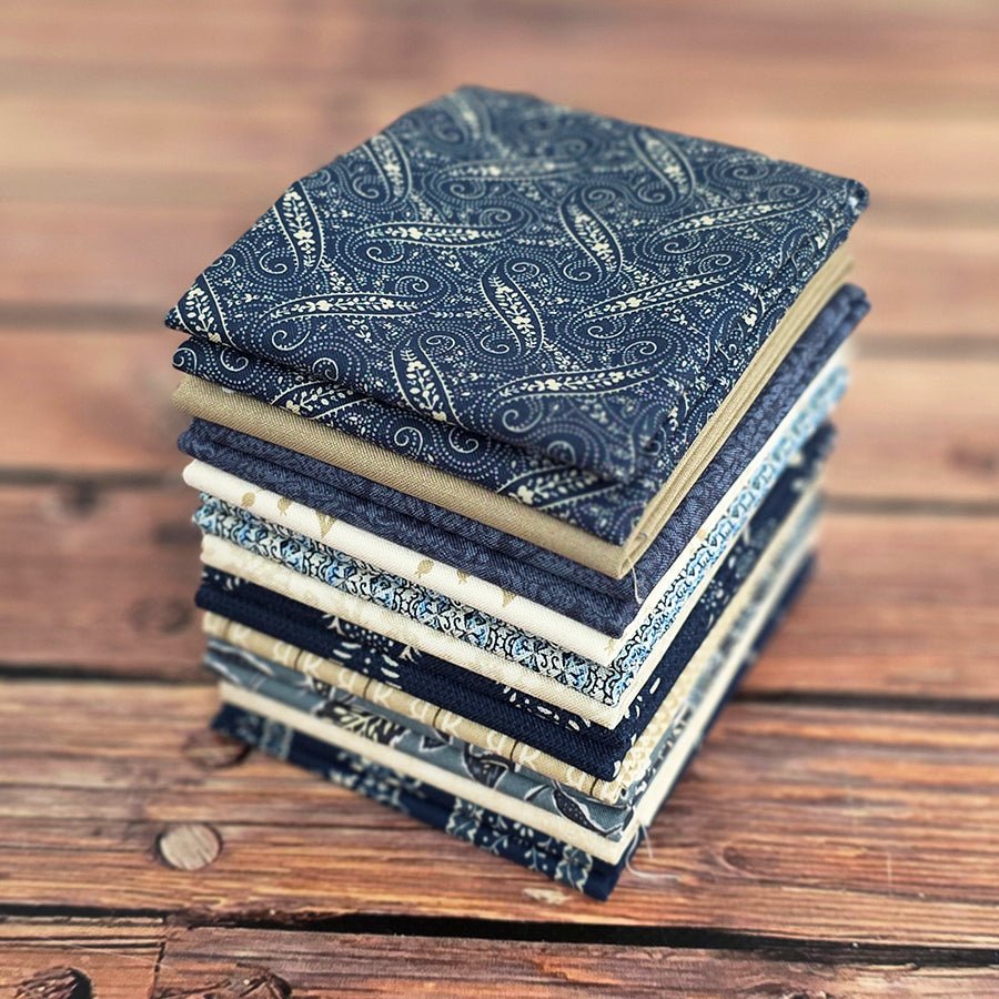 La Grange Quilt House– FWFS Exclusive 11 Piece Fat Quarter Bundle by Fort Worth Fabric Studio