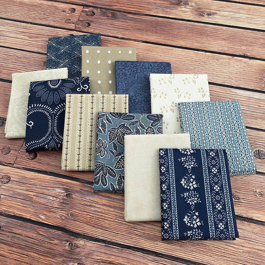 La Grange Quilt House– FWFS Exclusive 11 Piece Fat Quarter Bundle by Fort Worth Fabric Studio