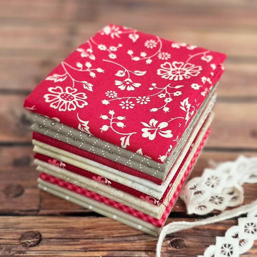 La Grange Sewing Room – FWFS Exclusive 8 Piece Fat Quarter Bundle by Fort Worth Fabric Studio