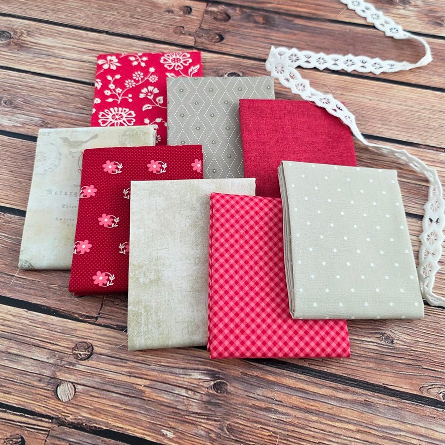 La Grange Sewing Room – FWFS Exclusive 8 Piece Fat Quarter Bundle by Fort Worth Fabric Studio