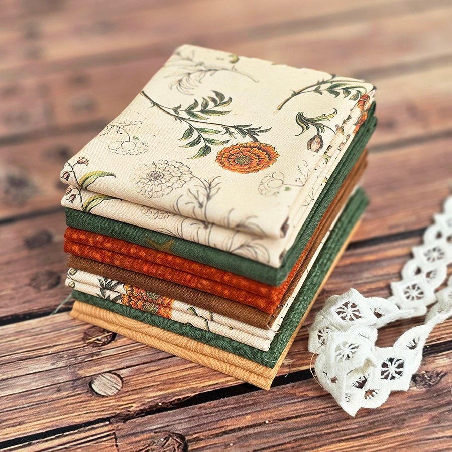 Last Bloom – FWFS Exclusive 7 Piece Fat Quarter Bundle by Fort Worth Fabric Studio