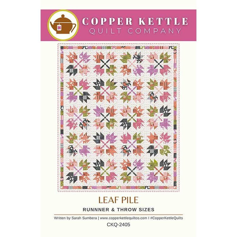 Leaf Pile Quilt Pattern by Copper Kettle Quilts by Copper Kettle Quilts