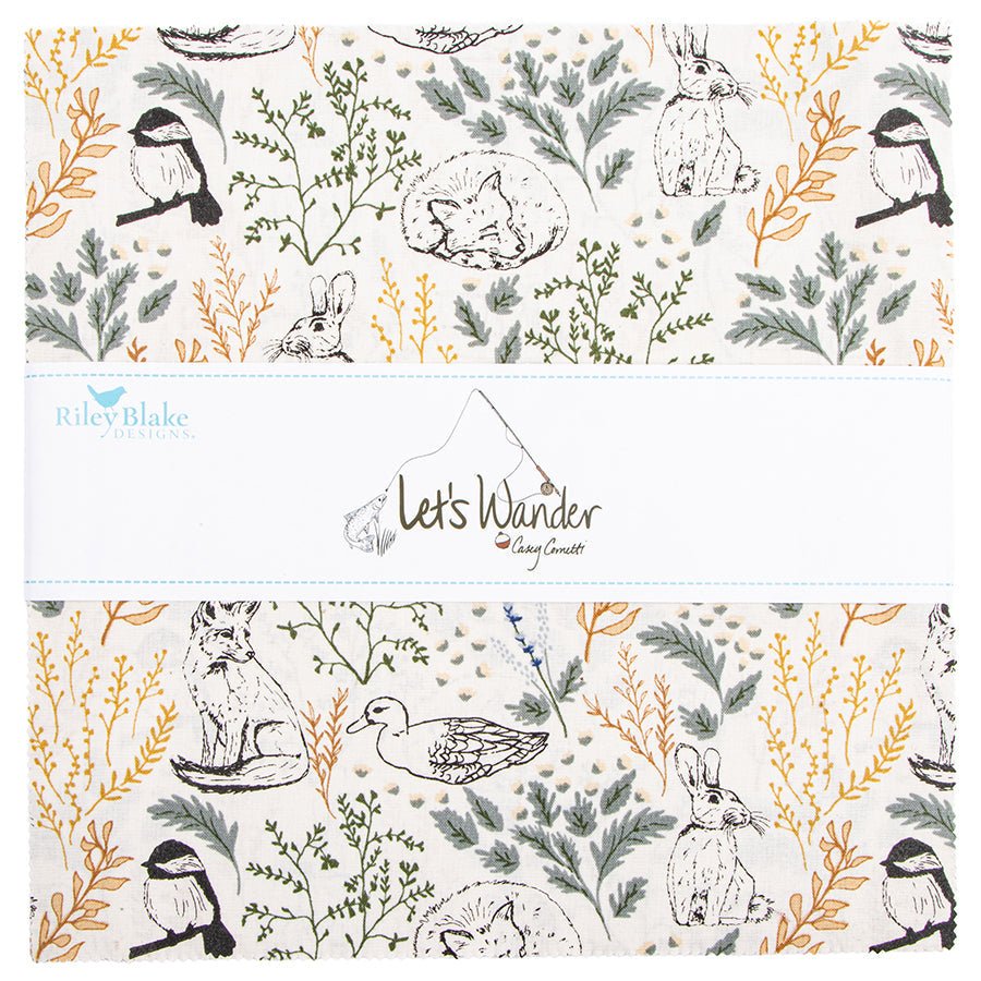 Buy Let's Wander 10" Stacker by Riley Blake for only $52.96 at Texas Pre-Cuts! Available Now!