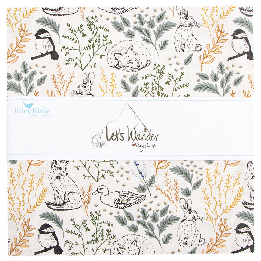 Let's Wander 10" Stacker - Riley Blake from Fort Worth Fabric Studio