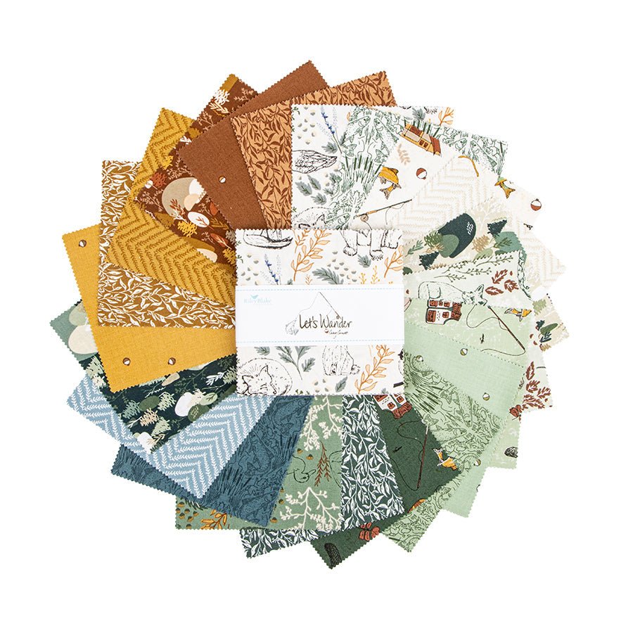 Buy Let's Wander 5" Stacker by Riley Blake for only $14.96 at Texas Pre-Cuts! Available Now!