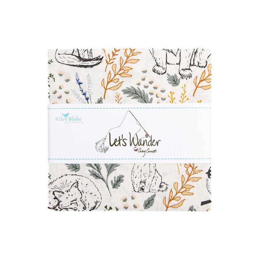 Let's Wander 5" Stacker - Riley Blake from Fort Worth Fabric Studio
