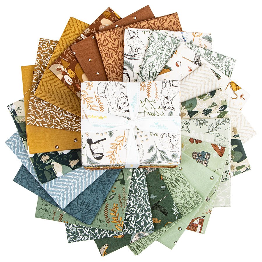Let's Wander Fat Quarter Bundle - Riley Blake from Fort Worth Fabric Studio