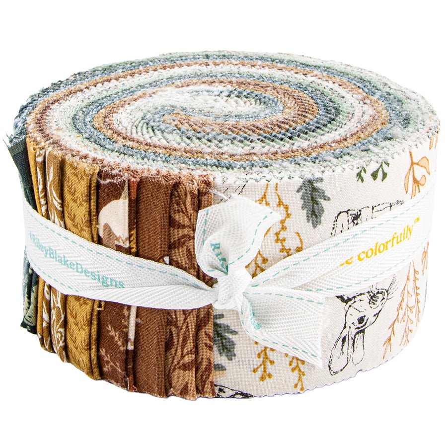 Let's Wander Rolie Polie 2.5" Strips by Riley Blake