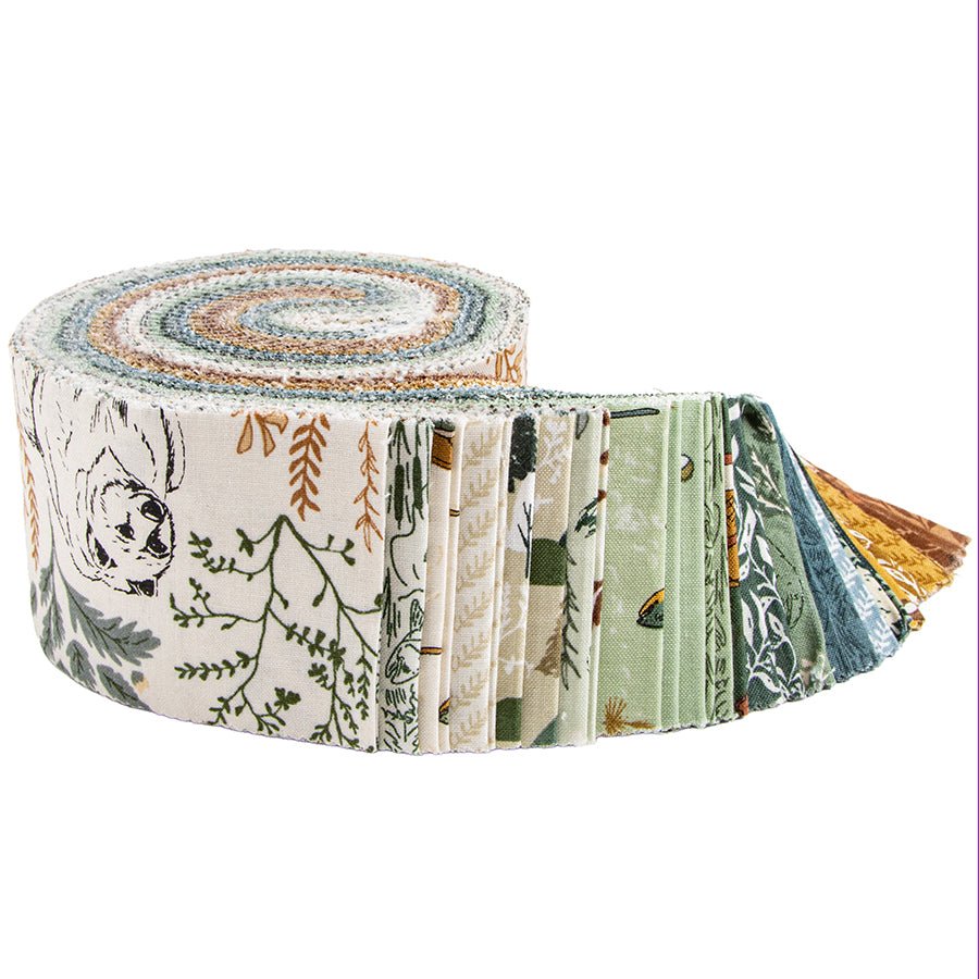 Let's Wander Rolie Polie 2.5" Strips by Riley Blake