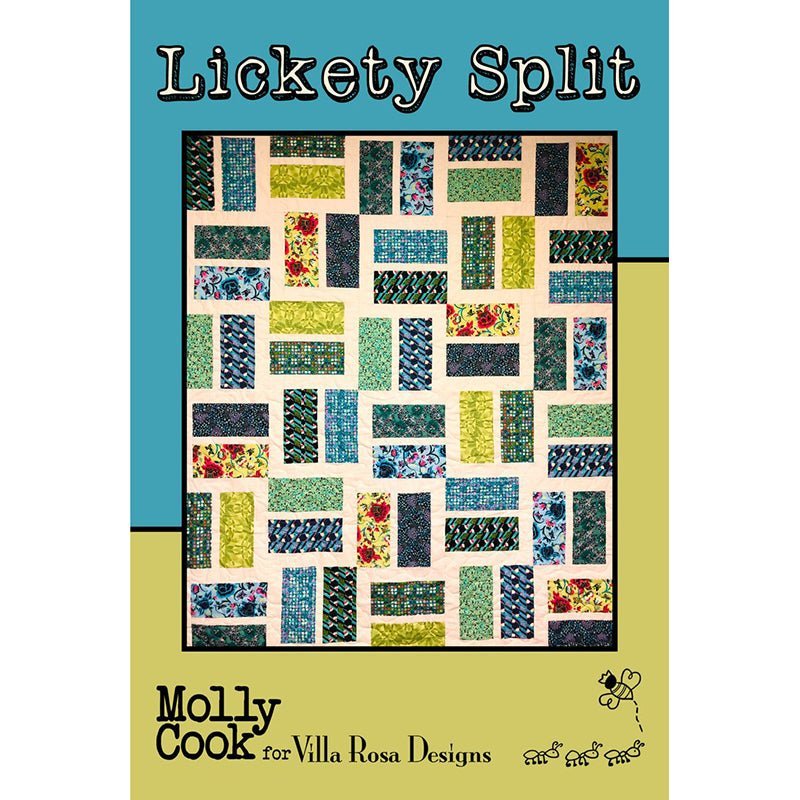 Lickety Split Quilt Pattern by Villa Rosa Designs