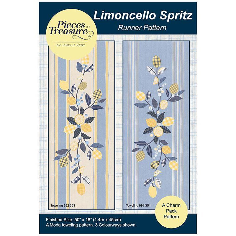 Limoncello Spritz Table Runner Pattern by Pieces to Treasure by Pieces to Treasure