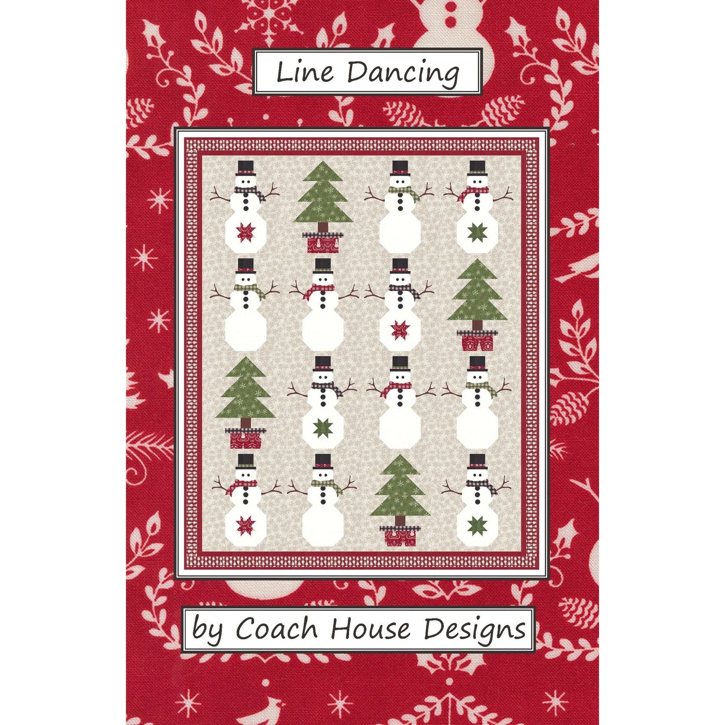 Line Dancing Quilt Pattern by Coach House Designs by Coach House Designs