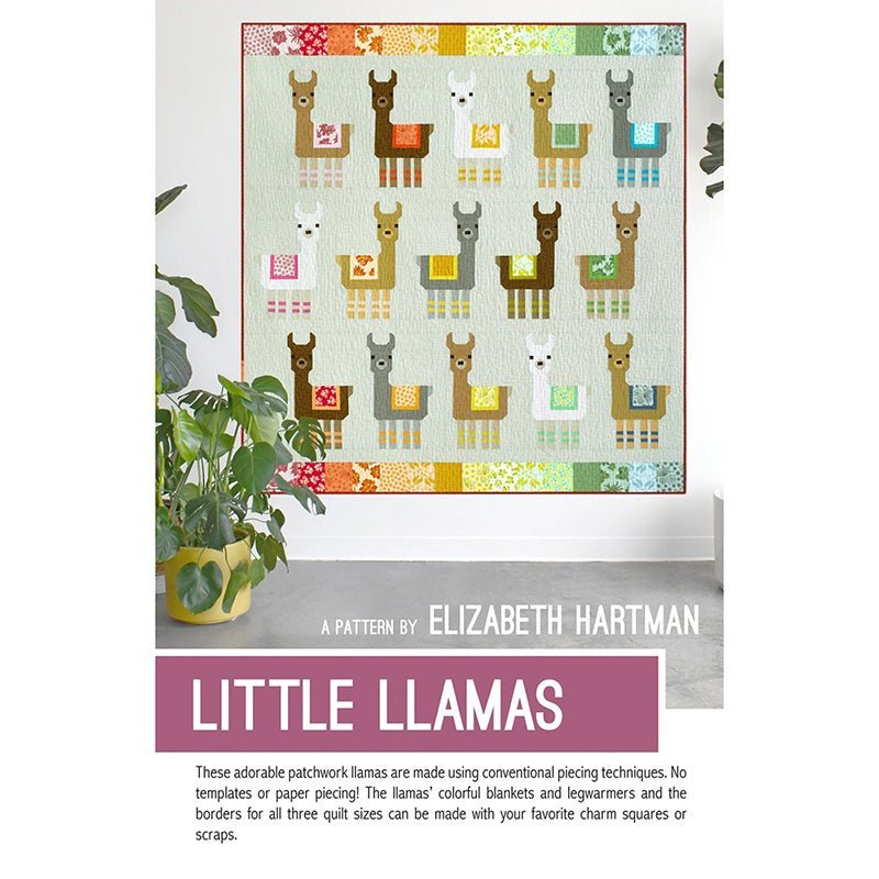 Little Llamas Quilt Pattern by Elizabeth Hartman by Elizabeth Hartman