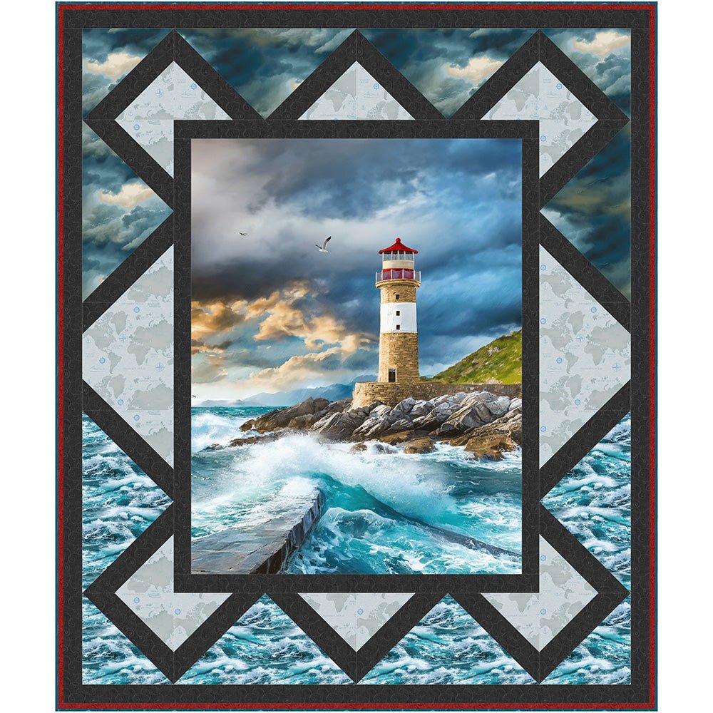 Look for the Light Wall Hanging Quilt Pattern by Pine Tree Country Quilts - Pine Tree Country Quilts