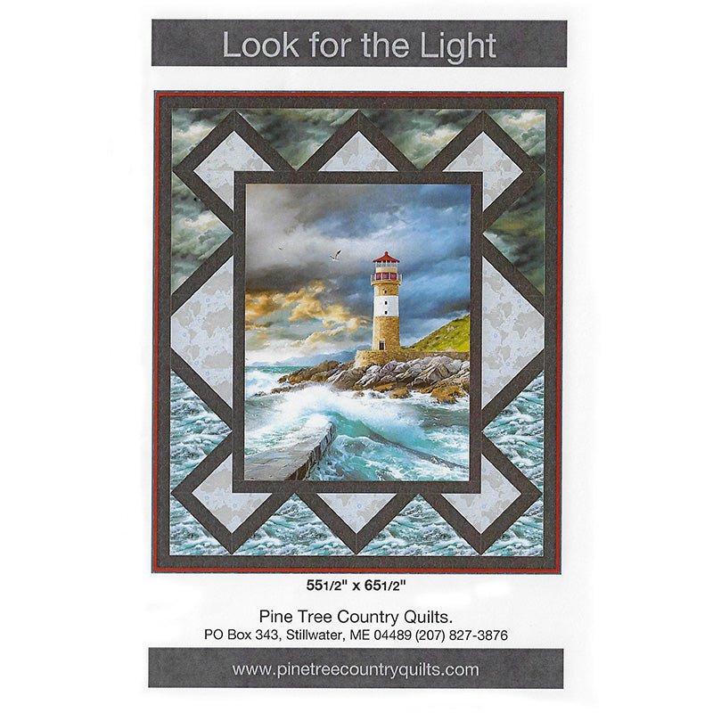 Look for the Light Wall Hanging Quilt Pattern by Pine Tree Country Quilts - Pine Tree Country Quilts
