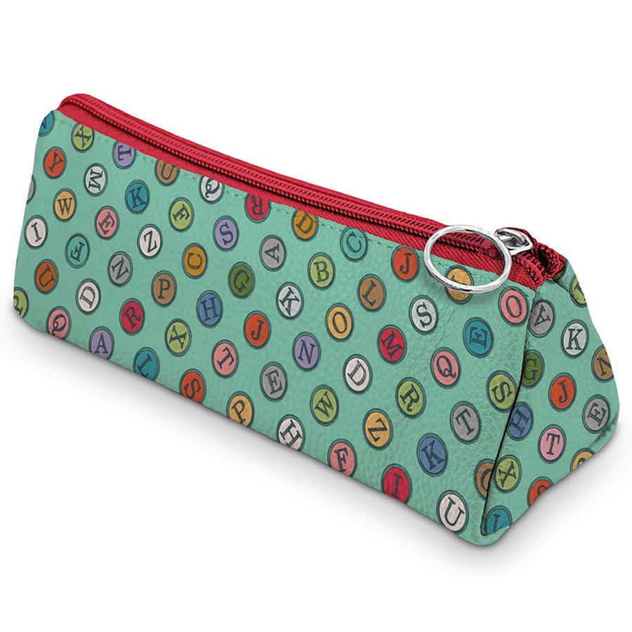 Lori Holt TYPE/ography Pencil Case by Riley Blake - Riley Blake from Fort Worth Fabric Studio