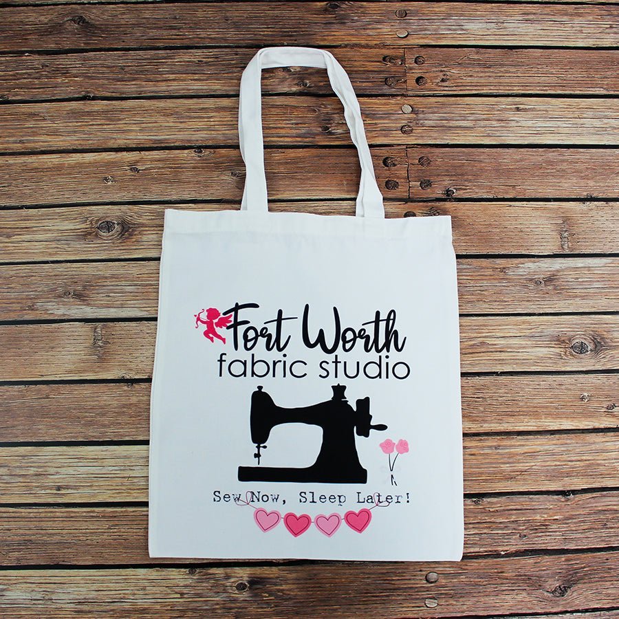 Love Maker Canvas Bag – FWFS Exclusive by Fort Worth Fabric Studio