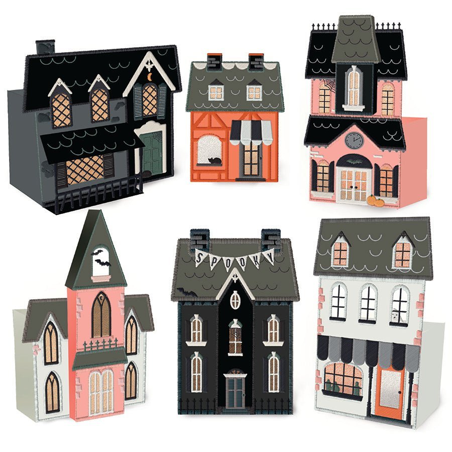 Machine Embroidery USB Frank 'n Town by My Mind's Eye for Riley Blake by Riley Blake