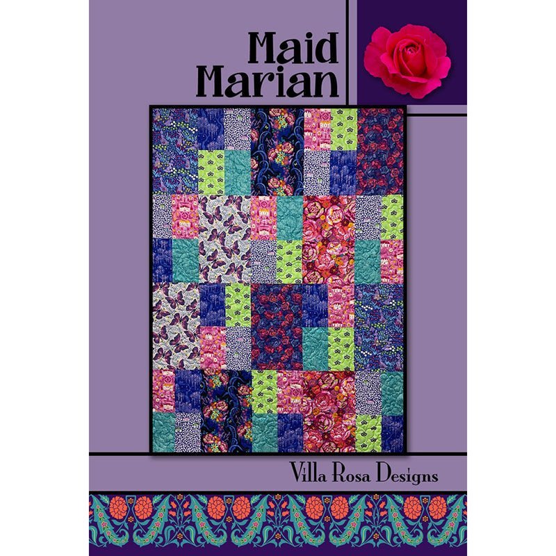 Maid Marian Quilt Pattern by Villa Rosa Designs