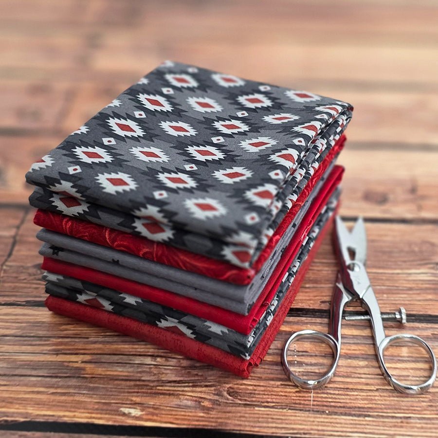 Marfa Station – FWFS Exclusive 6 Piece Fat Quarter Bundle by Fort Worth Fabric Studio