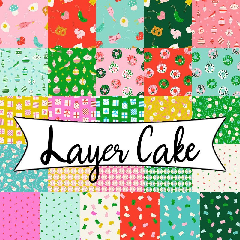 Merry Happy Layer Cake by Ruby Star Society