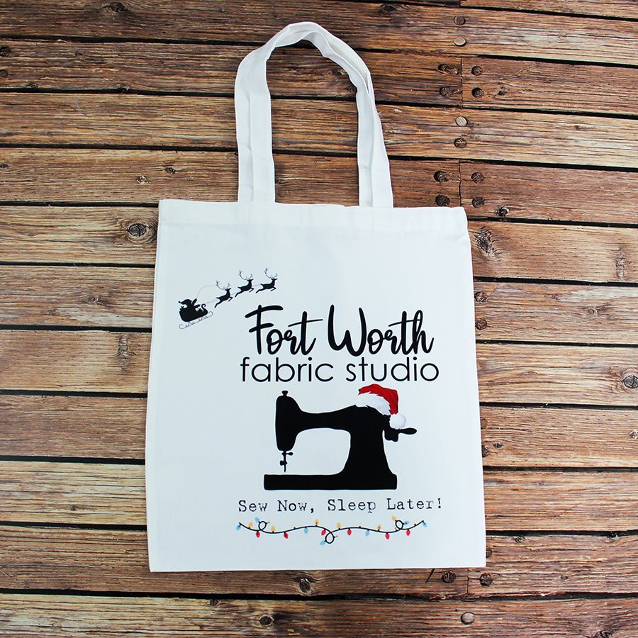 Merry Maker Canvas Bag – FWFS Exclusive by Fort Worth Fabric Studio