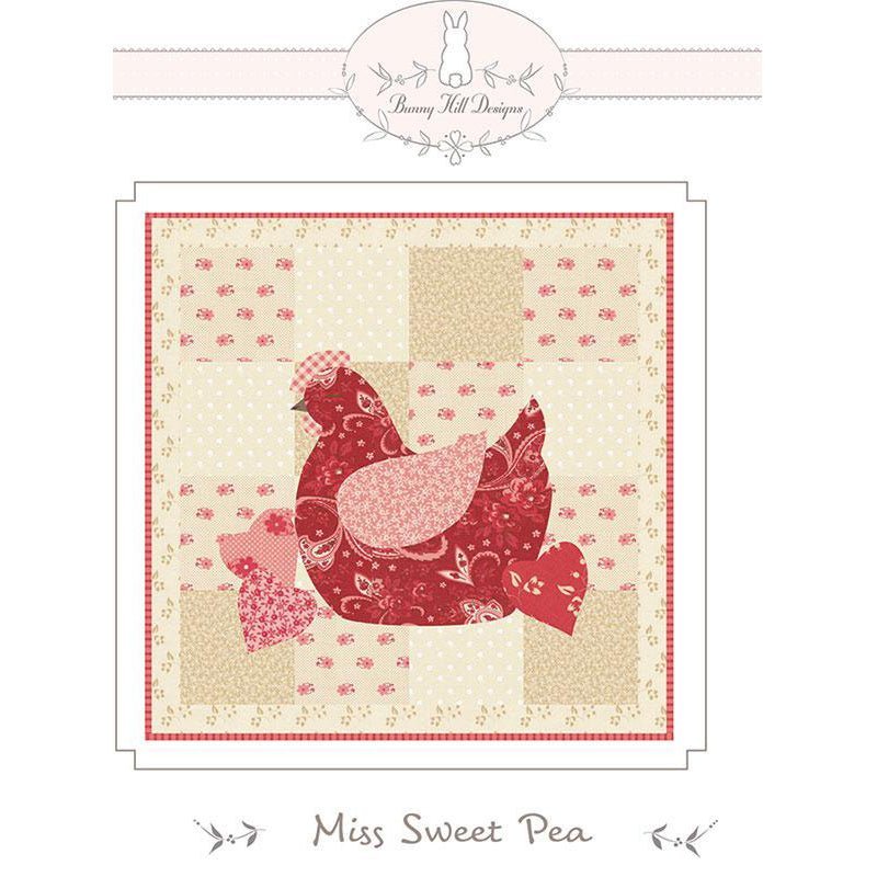 Miss Sweet Pea Mini Quilt Pattern by Bunny Hill Designs by Bunny Hill Designs