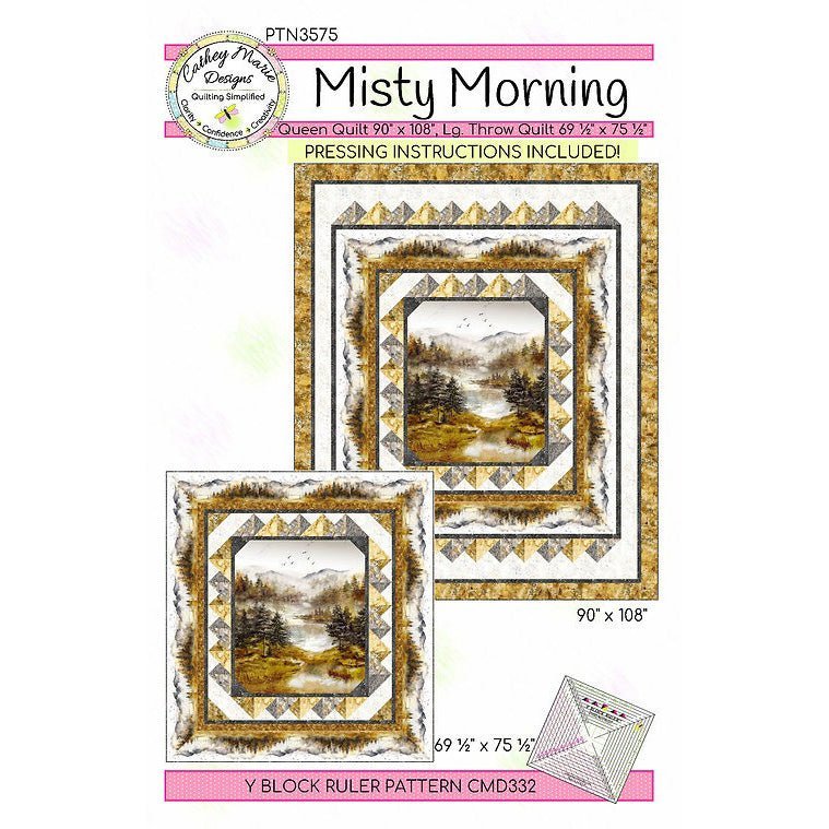 Misty Morning Quilt Pattern by Cathey Marie Designs by Cathey Marie Designs