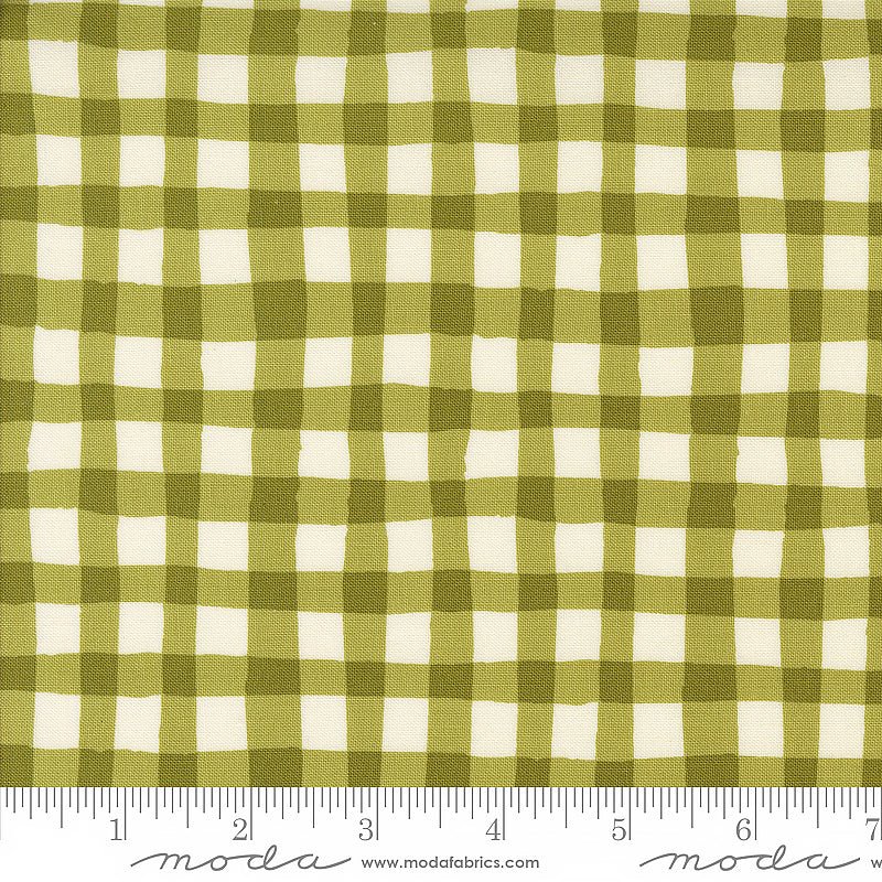 Moda Emmitt & Ivy Spruce Checks & Plaids Pine 1 Yard Cut by Moda