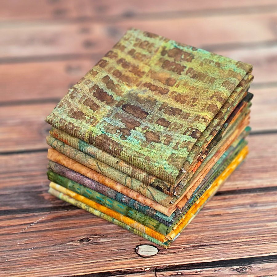 Modern Patina – FWFS Exclusive 8 Piece Fat Quarter Bundle by Fort Worth Fabric Studio