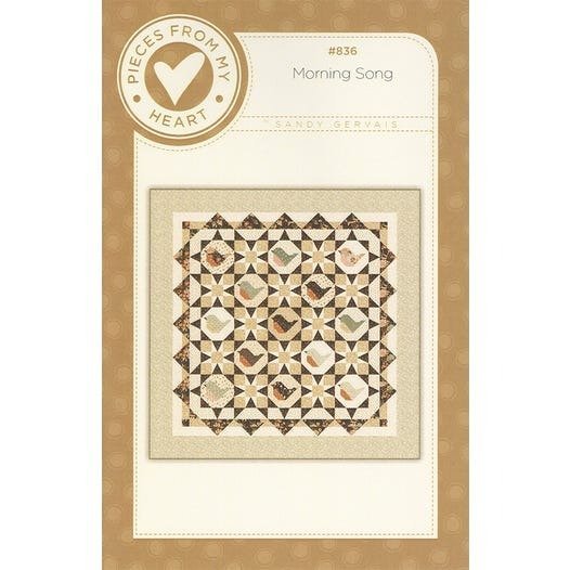 Morning Song Quilt Pattern by Sandy Gervais by Sandy Gervais