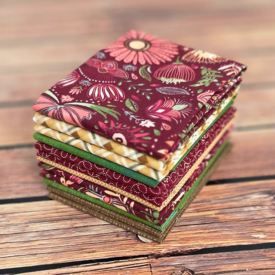 Mulberry Grove 8 Fat Quarter Bundle – FWFS Exclusive by Fort Worth Fabric Studio