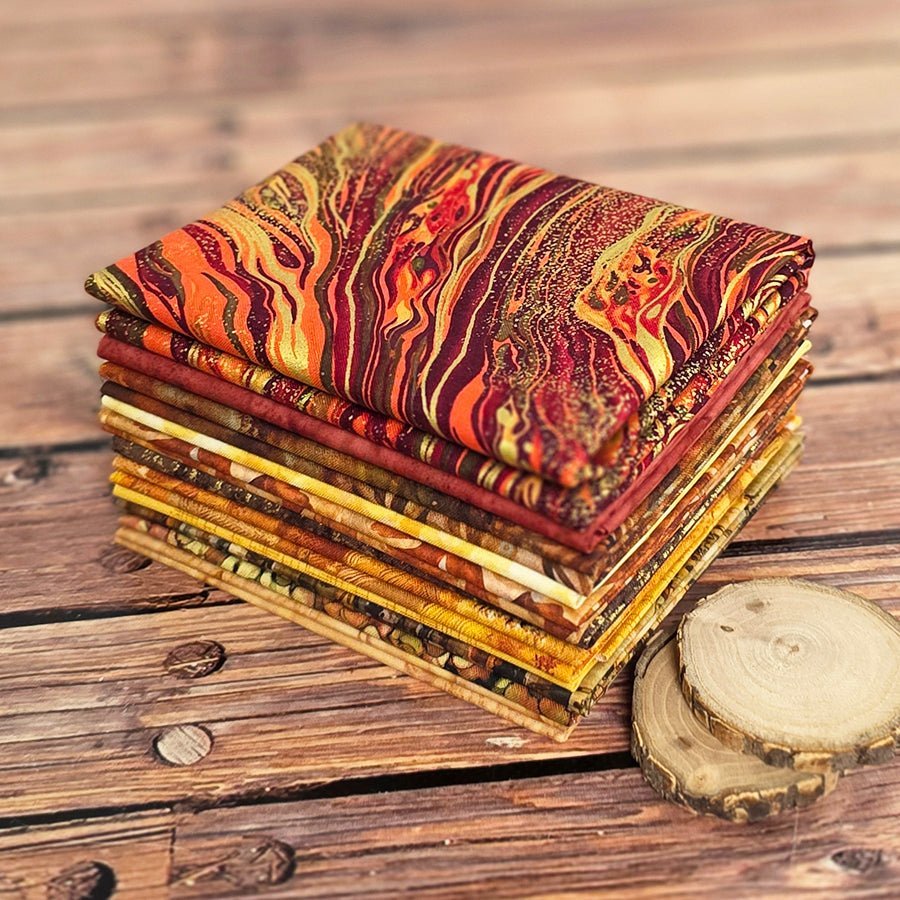 Nacogdoches Woods– FWFS Exclusive 11 Piece Fat Quarter Bundle by Fort Worth Fabric Studio