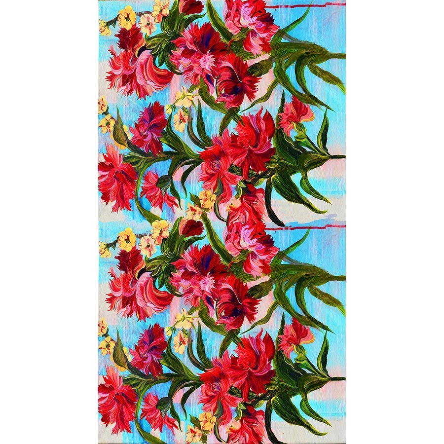 Northcott French Revolution La Bande Sky 1 Yard Cut by Northcott