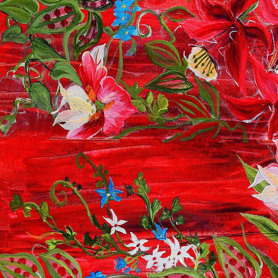Northcott French Revolution Vin Red 1 Yard Cut - Northcott from Fort Worth Fabric Studio