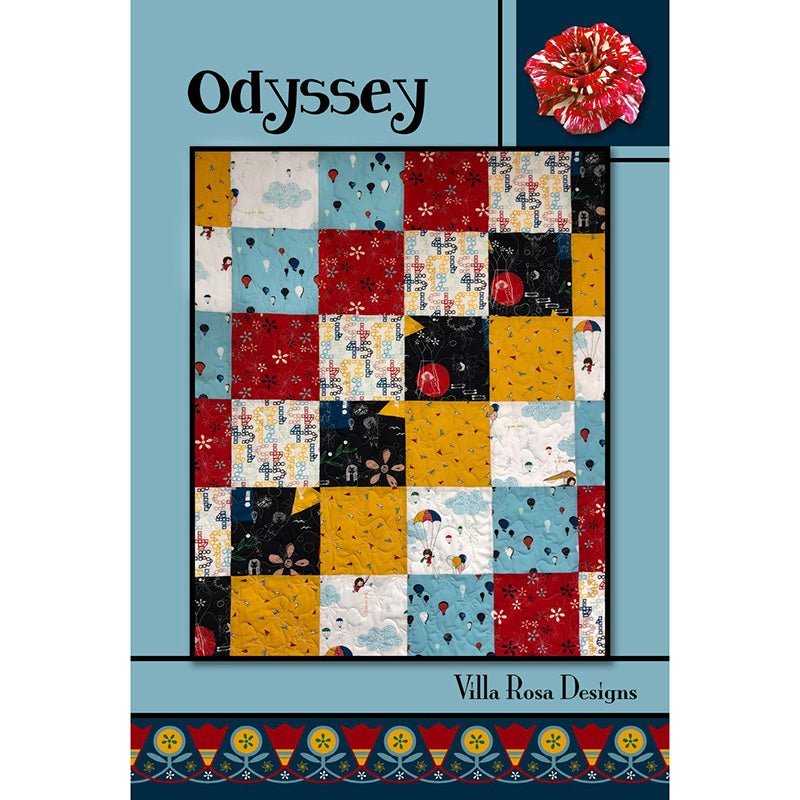 Odyssey Quilt Pattern by Villa Rosa Designs