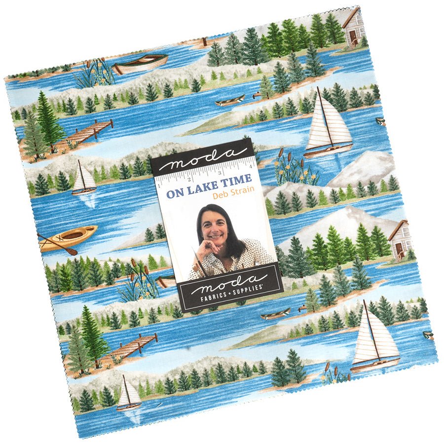 On Lake Time Layer Cake - Moda from Fort Worth Fabric Studio