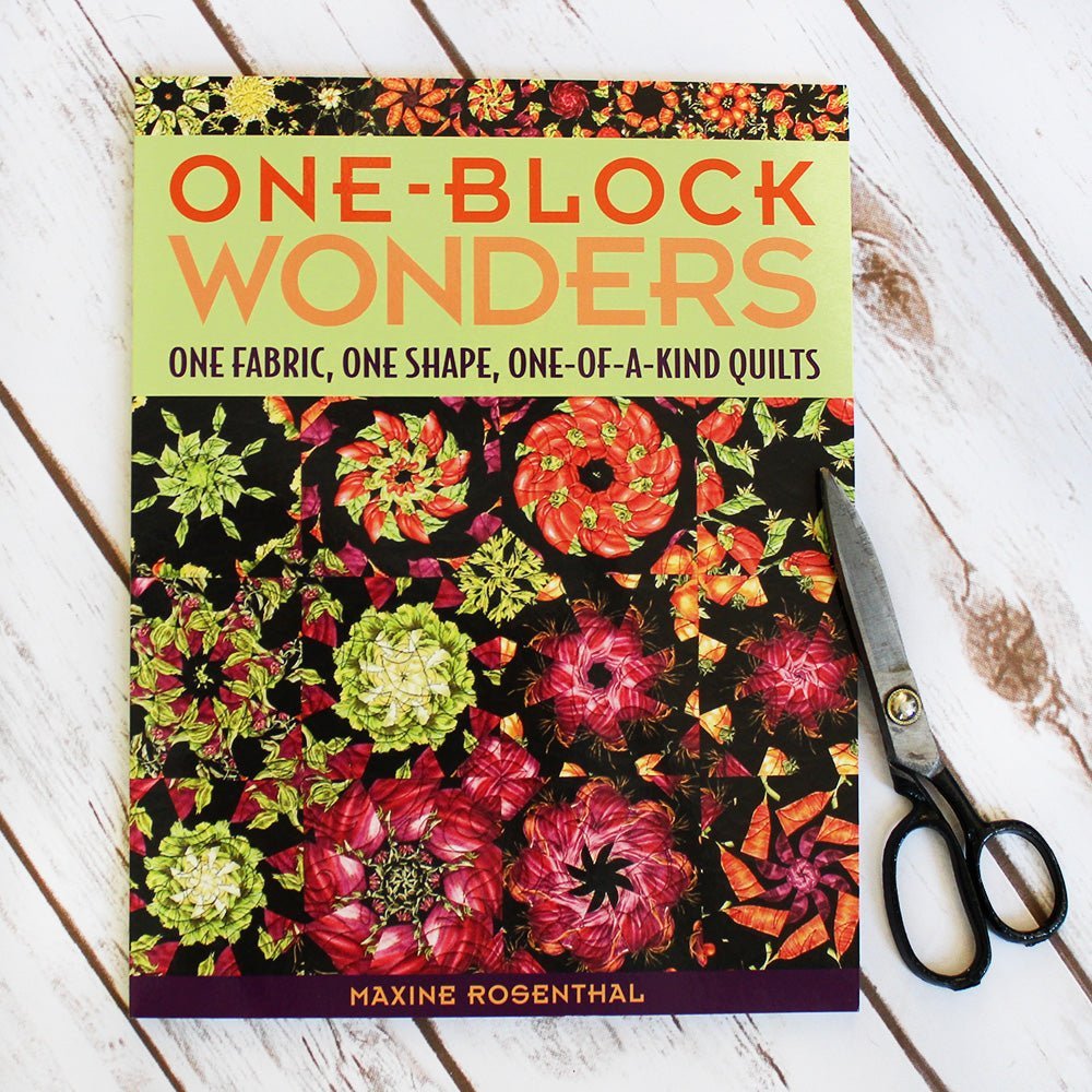One Block Wonders Book by Maxine Rosenthal for C&T Publishing by C&T Publishing