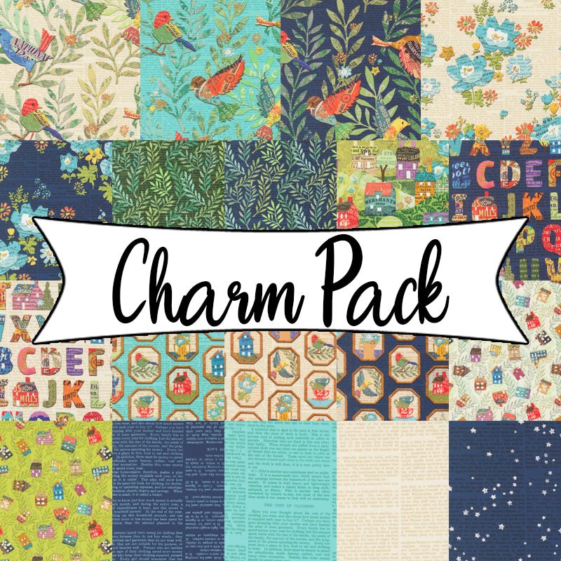 Paper Hamlet Charm Pack - Moda from Fort Worth Fabric Studio